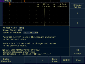 Add your CUPS PDF printer to your device