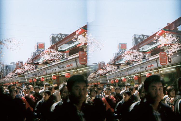 Japan, 3D, Tokio, Asakusa Schrein