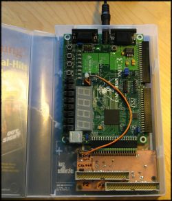 Logic Analyzer view inside the VHS enclosure