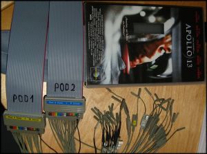 Finished Logic Analyzer with VHS Case and "Apollo" 13 skin